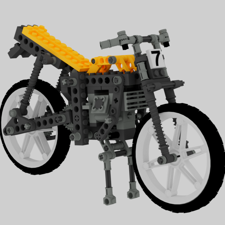 LEGO Model Building Animation
